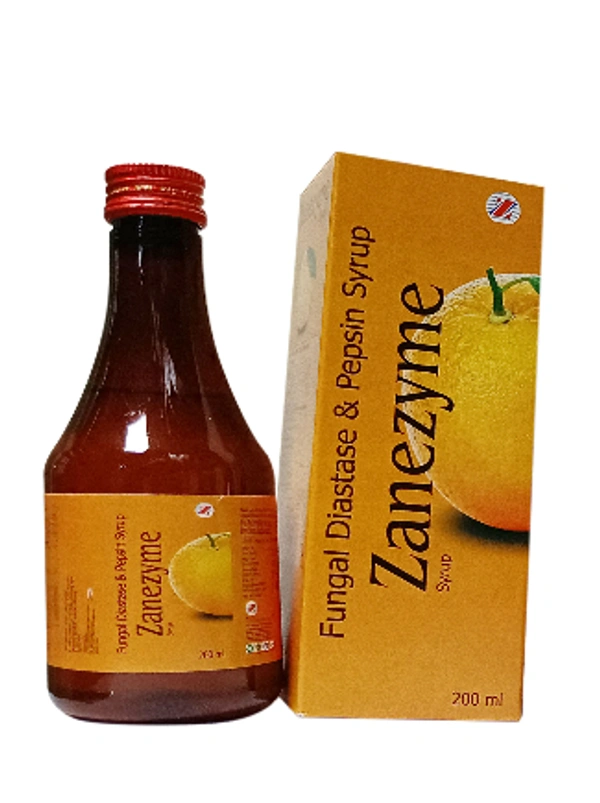 Zanezyme Syrup — Digestive Enzyme Syrup with B-Complex | Relief for Indigestion, Bloating & Poor Appetite